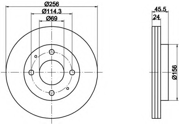 Disc frana