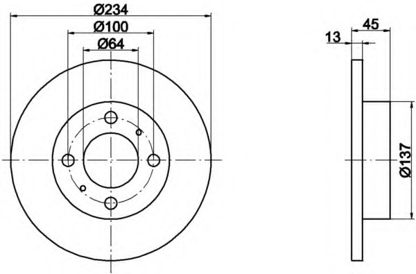 Disc frana