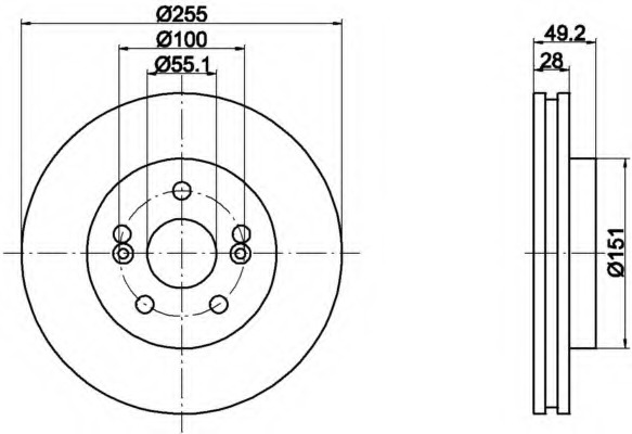 Disc frana