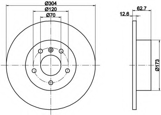 Disc frana