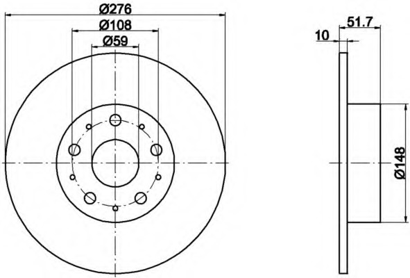 Disc frana