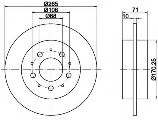 Disc frana