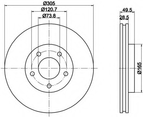 Disc frana