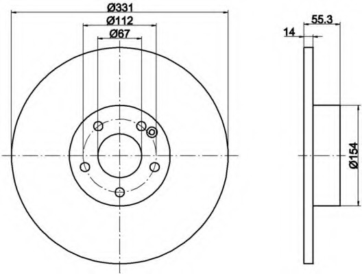 Disc frana