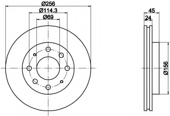 Disc frana