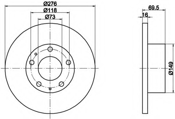 Disc frana