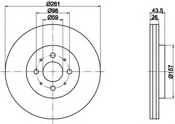 Disc frana