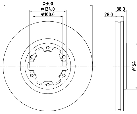 Disc frana