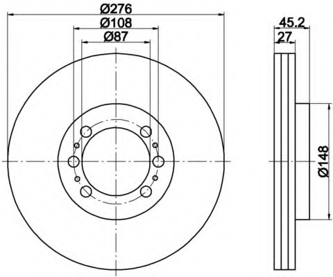 Disc frana