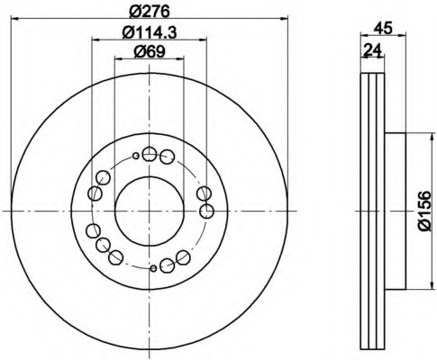 Disc frana