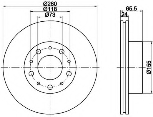 Disc frana