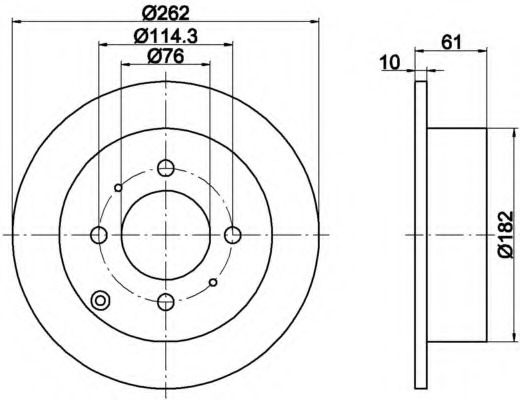 Disc frana