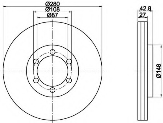 Disc frana