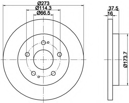 Disc frana