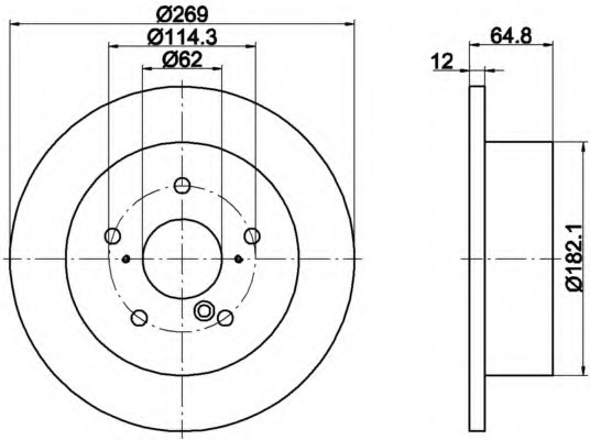 Disc frana