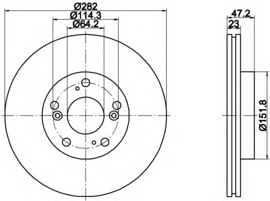 Disc frana