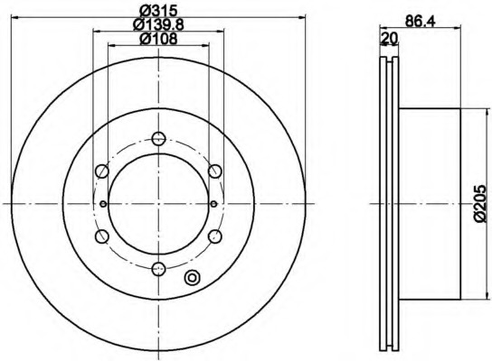 Disc frana