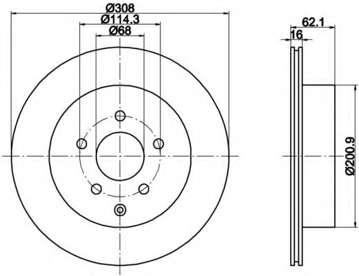 Disc frana