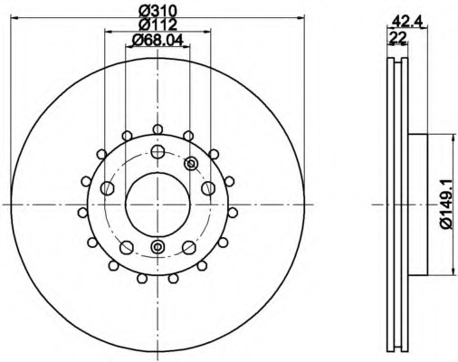 Disc frana