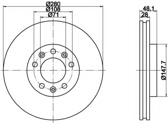 Disc frana