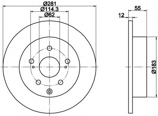 Disc frana