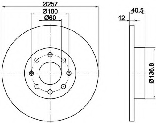 Disc frana