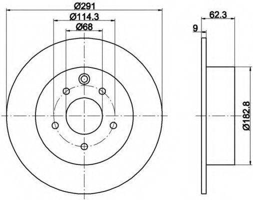 Disc frana