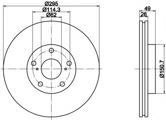 Disc frana