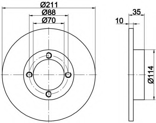 Disc frana