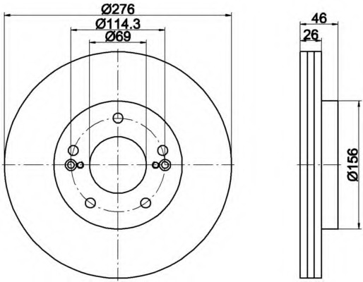 Disc frana