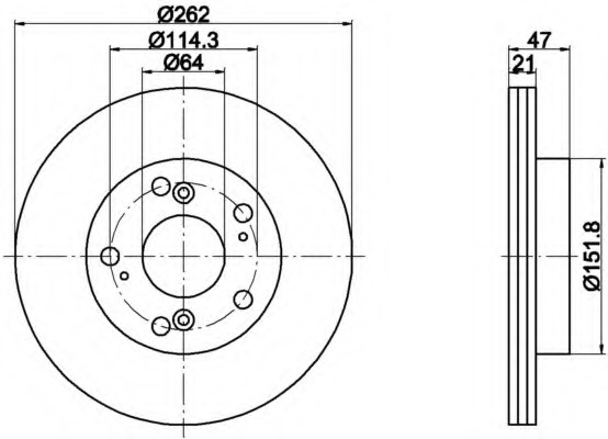 Disc frana