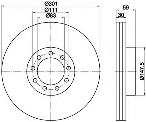 Disc frana