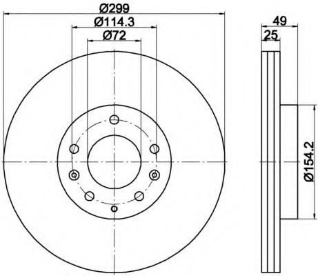 Disc frana