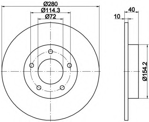 Disc frana