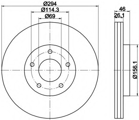 Disc frana