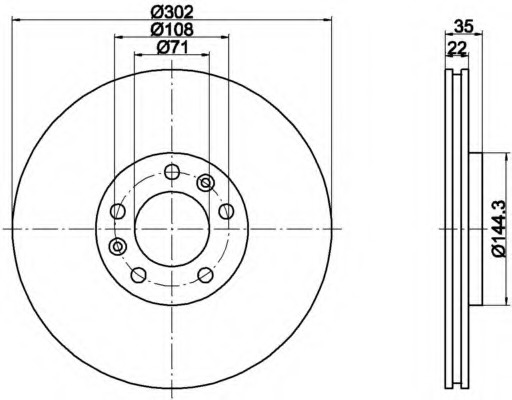 Disc frana