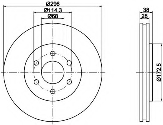 Disc frana