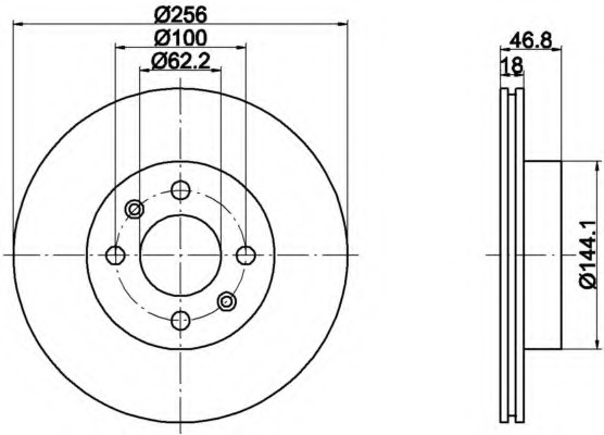 Disc frana