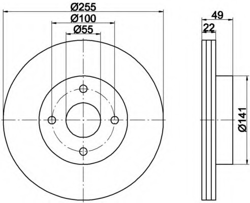 Disc frana