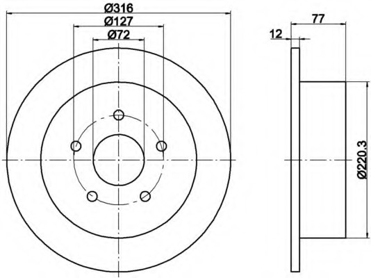 Disc frana