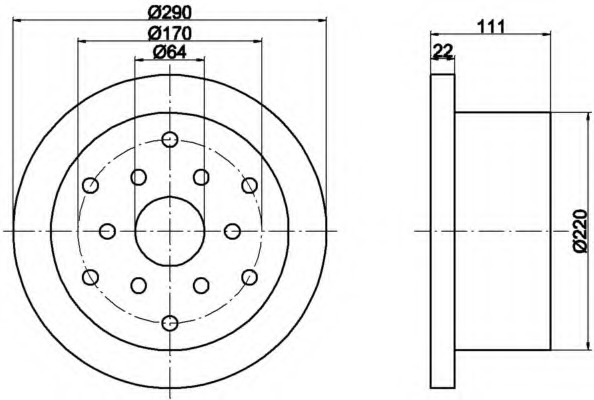 Disc frana