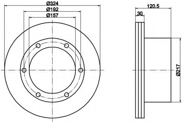 Disc frana