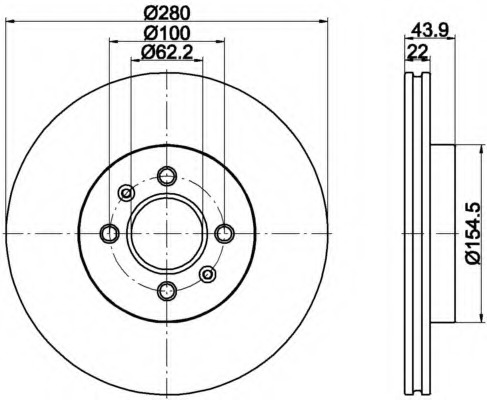 Disc frana