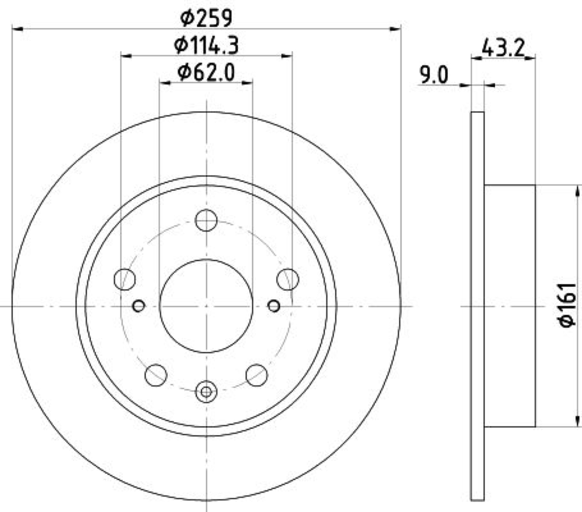 Disc frana