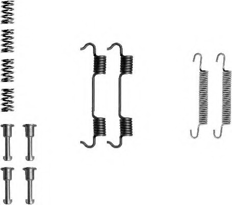 Set accesorii saboti frana parcare