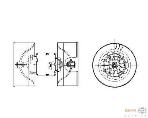 Ventilator habitaclu