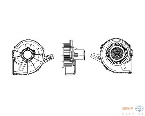 Ventilator habitaclu