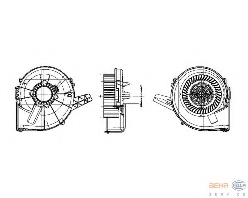 Ventilator habitaclu