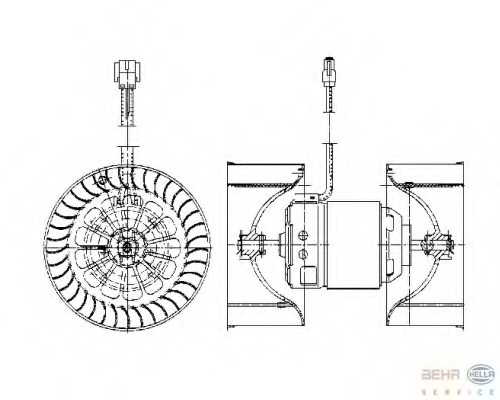 Ventilator habitaclu