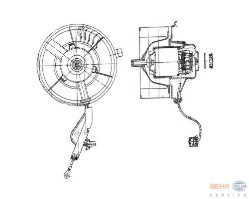 Ventilator habitaclu